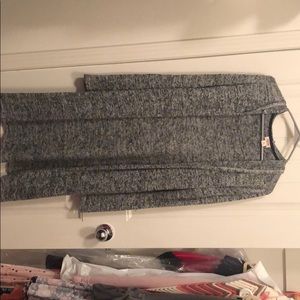 Long duster cardigan